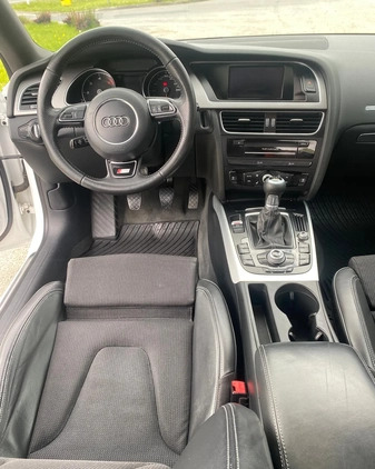 Audi A5 cena 67000 przebieg: 324000, rok produkcji 2012 z Nowogród małe 137